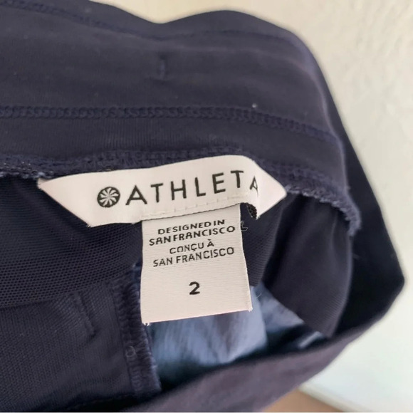 Athleta Trekkie North Jogger Ethereal Bloom Cottage Blue Sz 2 - Picture 6 of 7